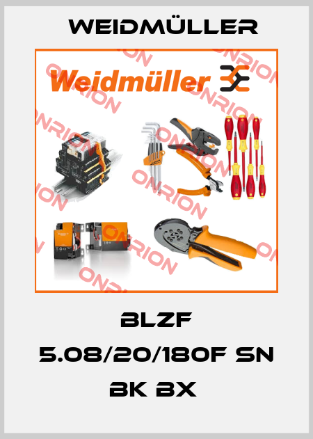 BLZF 5.08/20/180F SN BK BX  Weidmüller