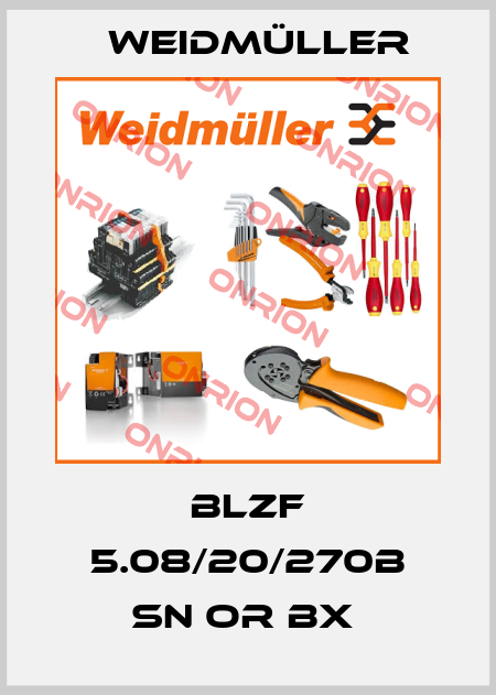 BLZF 5.08/20/270B SN OR BX  Weidmüller