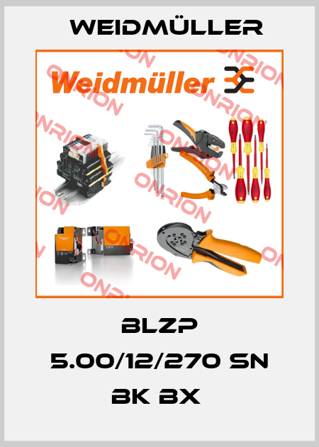 BLZP 5.00/12/270 SN BK BX  Weidmüller