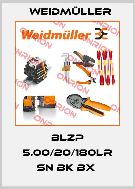 BLZP 5.00/20/180LR SN BK BX  Weidmüller