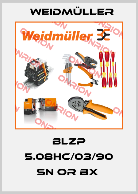 BLZP 5.08HC/03/90 SN OR BX  Weidmüller