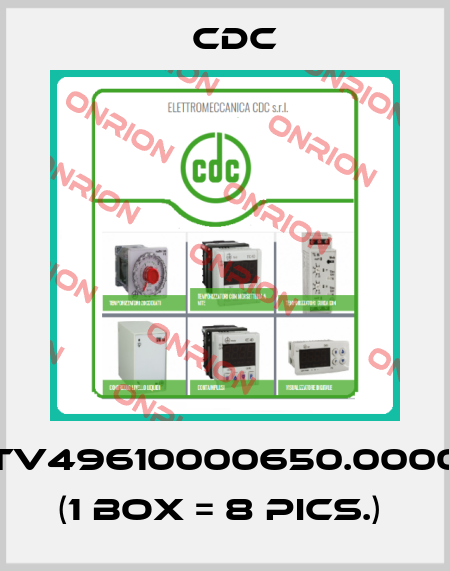 TV49610000650.0000 (1 box = 8 pics.)  CDC