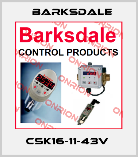 CSK16-11-43V  Barksdale