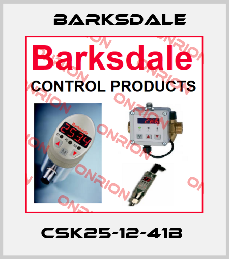 CSK25-12-41B  Barksdale