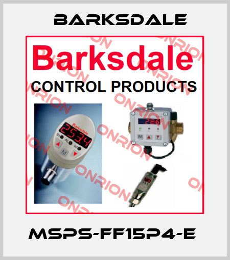 MSPS-FF15P4-E  Barksdale