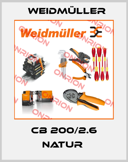 CB 200/2.6 NATUR  Weidmüller