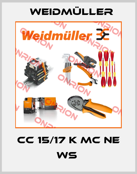 CC 15/17 K MC NE WS  Weidmüller