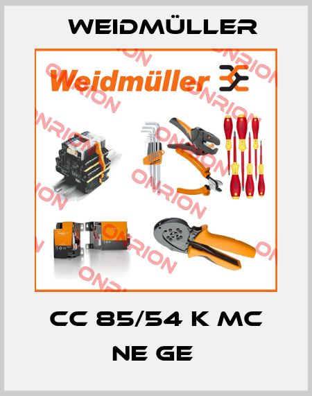 CC 85/54 K MC NE GE  Weidmüller