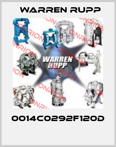 0014C0292F120D  Warren Rupp
