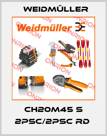CH20M45 S 2PSC/2PSC RD  Weidmüller