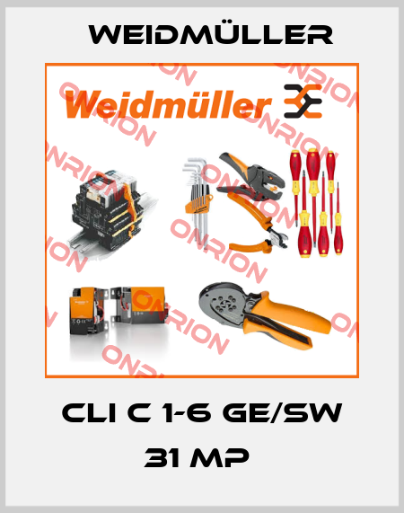 CLI C 1-6 GE/SW 31 MP  Weidmüller