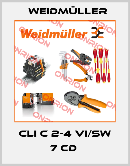 CLI C 2-4 VI/SW 7 CD  Weidmüller