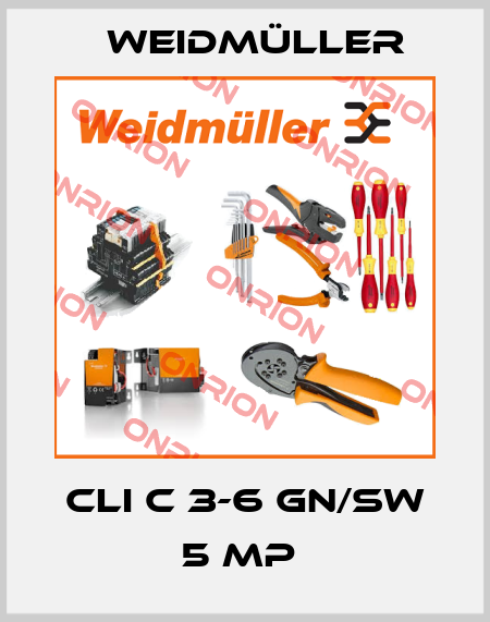 CLI C 3-6 GN/SW 5 MP  Weidmüller