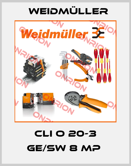 CLI O 20-3 GE/SW 8 MP  Weidmüller