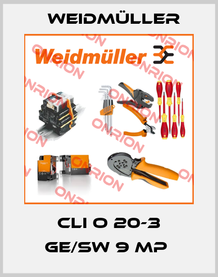 CLI O 20-3 GE/SW 9 MP  Weidmüller