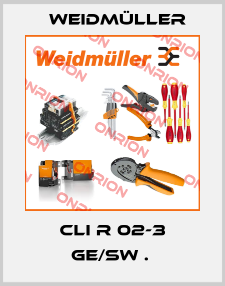 CLI R 02-3 GE/SW .  Weidmüller