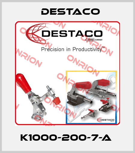 K1000-200-7-A  Destaco