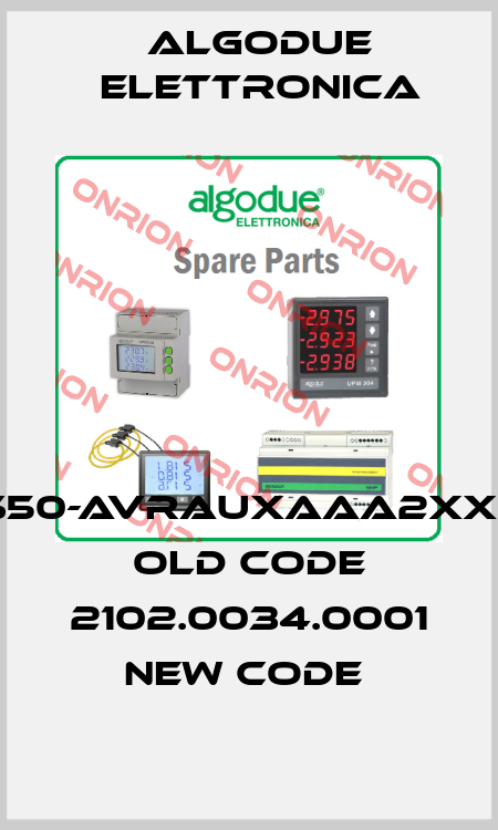 RPS50-AVRAUXAAA2XX32X old code 2102.0034.0001 new code  Algodue Elettronica