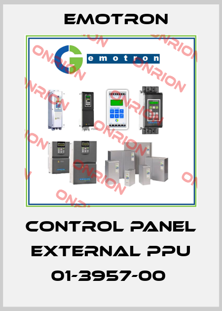 CONTROL PANEL EXTERNAL PPU 01-3957-00  Emotron