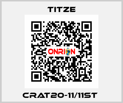 CRAT20-11/11ST  Titze