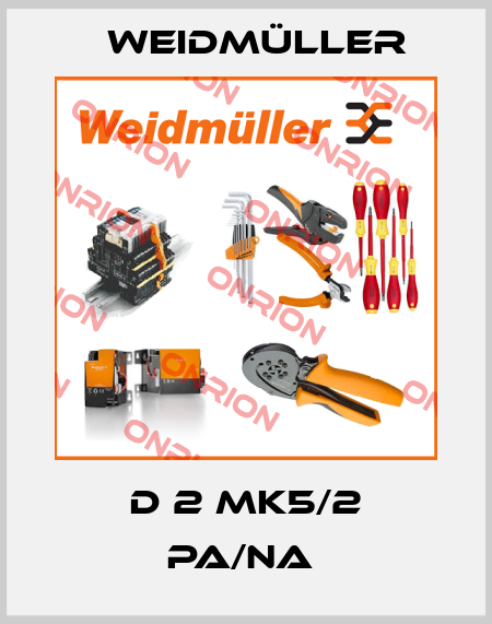 D 2 MK5/2 PA/NA  Weidmüller