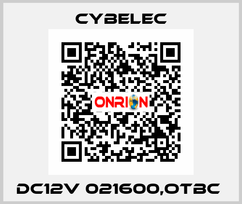 DC12V 021600,OTBC  Cybelec