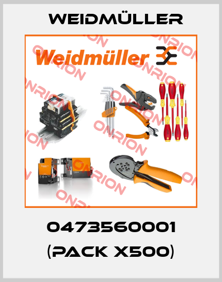 0473560001 (pack x500) Weidmüller