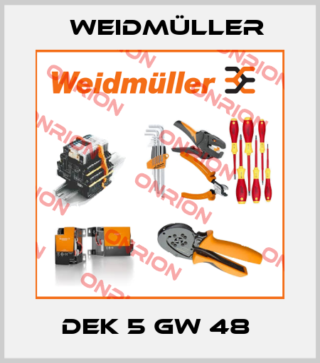 DEK 5 GW 48  Weidmüller