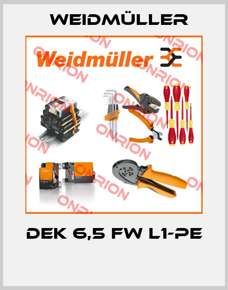 DEK 6,5 FW L1-PE  Weidmüller