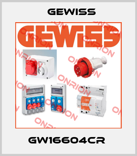 GW16604CR  Gewiss