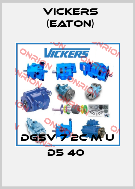 DG5V 7 2C M U D5 40  Vickers (Eaton)