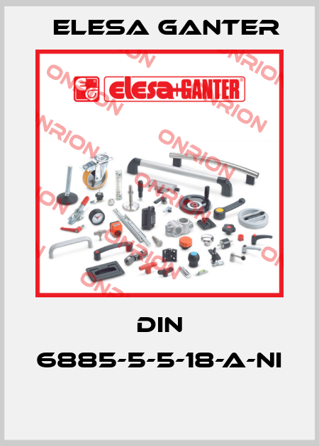 DIN 6885-5-5-18-A-NI  Elesa Ganter