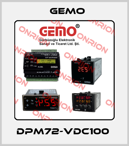 DPM72-VDC100  Gemo