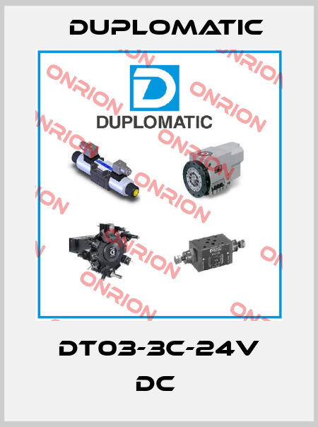 DT03-3C-24V DC  Duplomatic