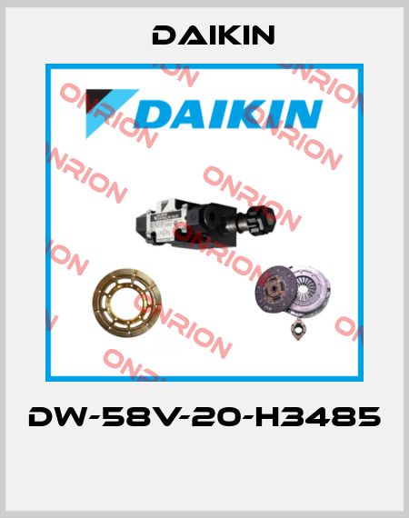 DW-58V-20-H3485  Daikin
