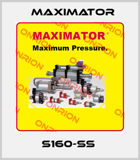 S160-SS  Maximator