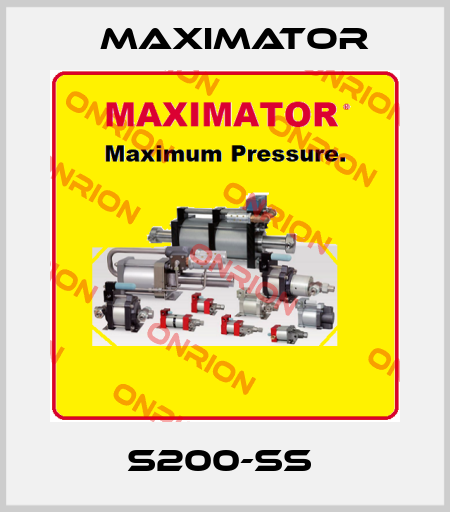 S200-SS  Maximator