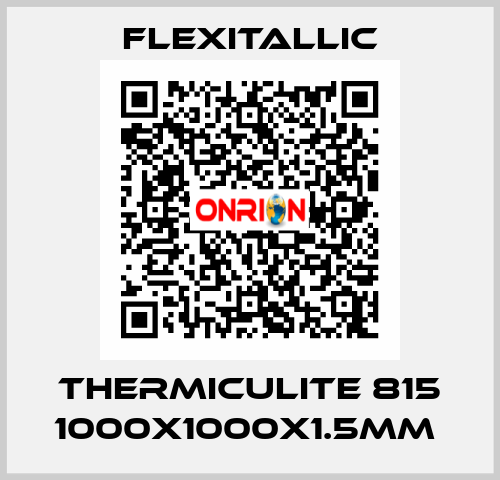 THERMICULITE 815 1000x1000x1.5mm  Flexitallic