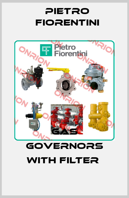 Gas governors with filter  Pietro Fiorentini