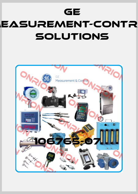 106765-07  GE Measurement-Control Solutions
