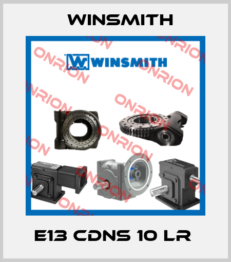 E13 CDNS 10 LR  Winsmith