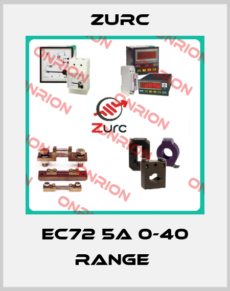 EC72 5A 0-40 RANGE  Zurc