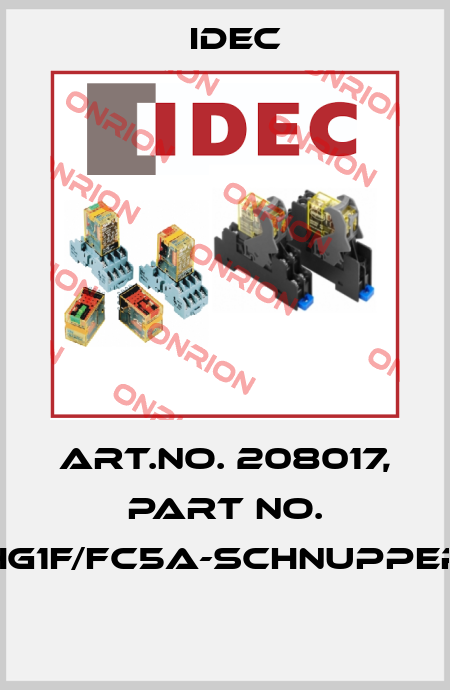 Art.No. 208017, Part No. HG1F/FC5A-SCHNUPPER  Idec