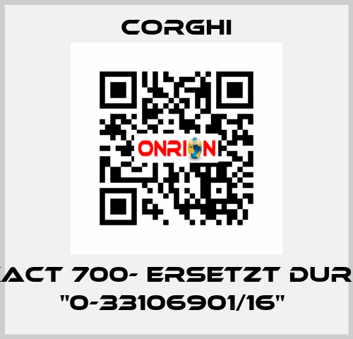 EXACT 700- Ersetzt durch "0-33106901/16"  Corghi