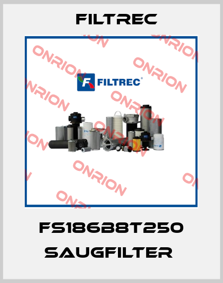 FS186B8T250 SAUGFILTER  Filtrec