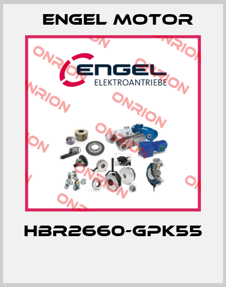 HBR2660-GPK55  Engel Motor