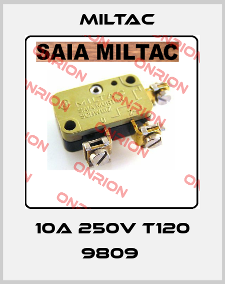 10A 250V T120 9809  Miltac