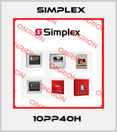 10PP40H  Simplex