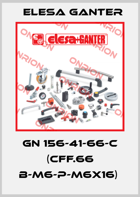 GN 156-41-66-C (CFF.66 B-M6-P-M6X16)  Elesa Ganter