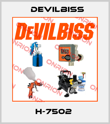H-7502  Devilbiss